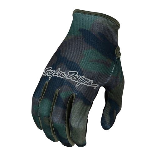 TLD Flowline Glove Brushed Camo Army Medium