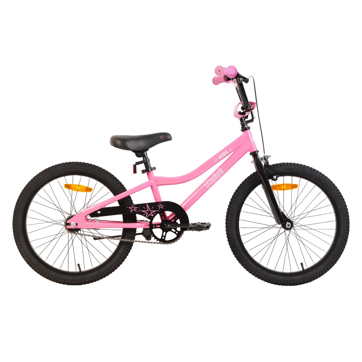 Pedal Strike 20'' Steel Kids Bike Pink/White