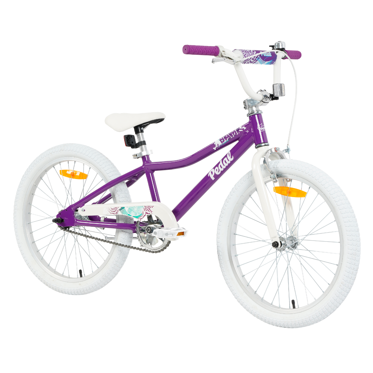 Pedal Bam Alloy 20'' Kids Bike Purple/Teal