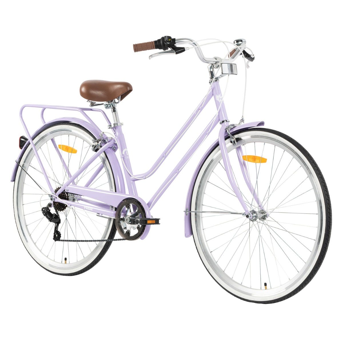Pedal Uptown Classic Vintage Cruiser Bike Lilac