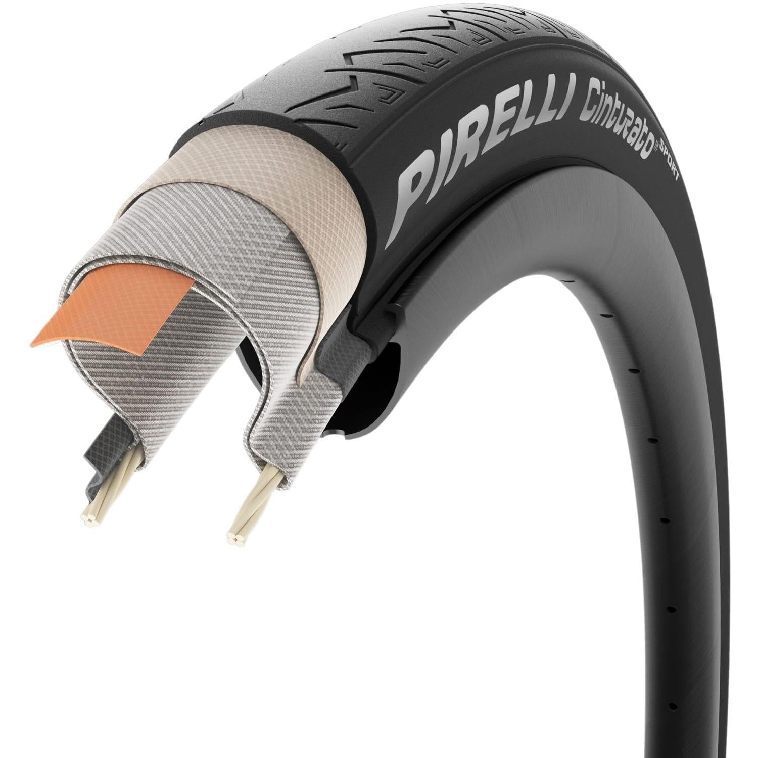 Pirelli Cinturato Sport Folding Road Tyre 700 x 28c