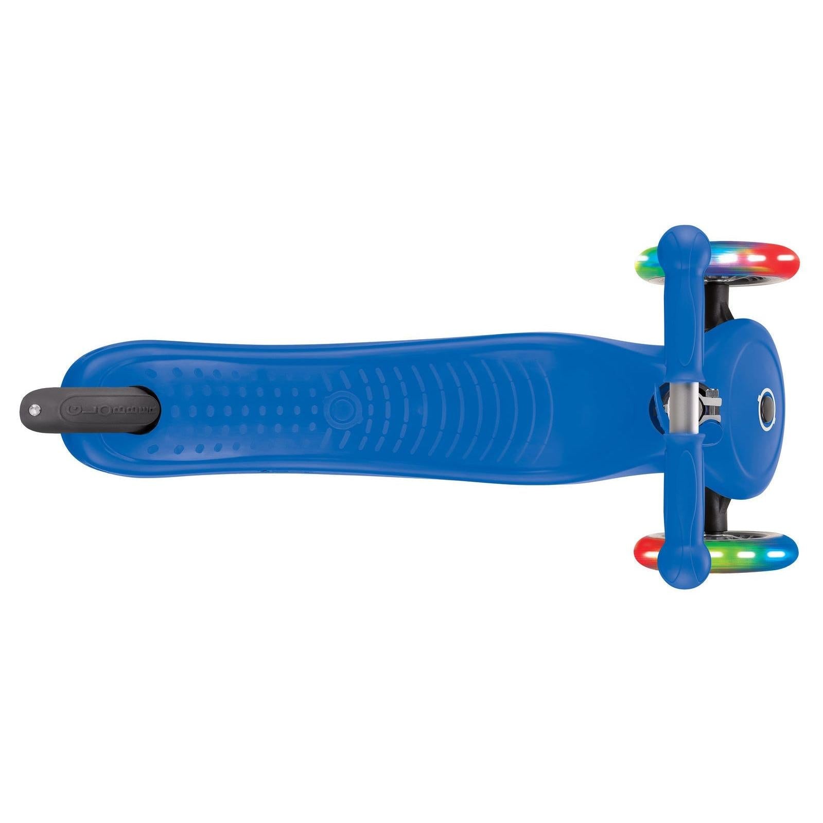 Globber Go Up Sporty Kids Scooter w/ Lights Blue
