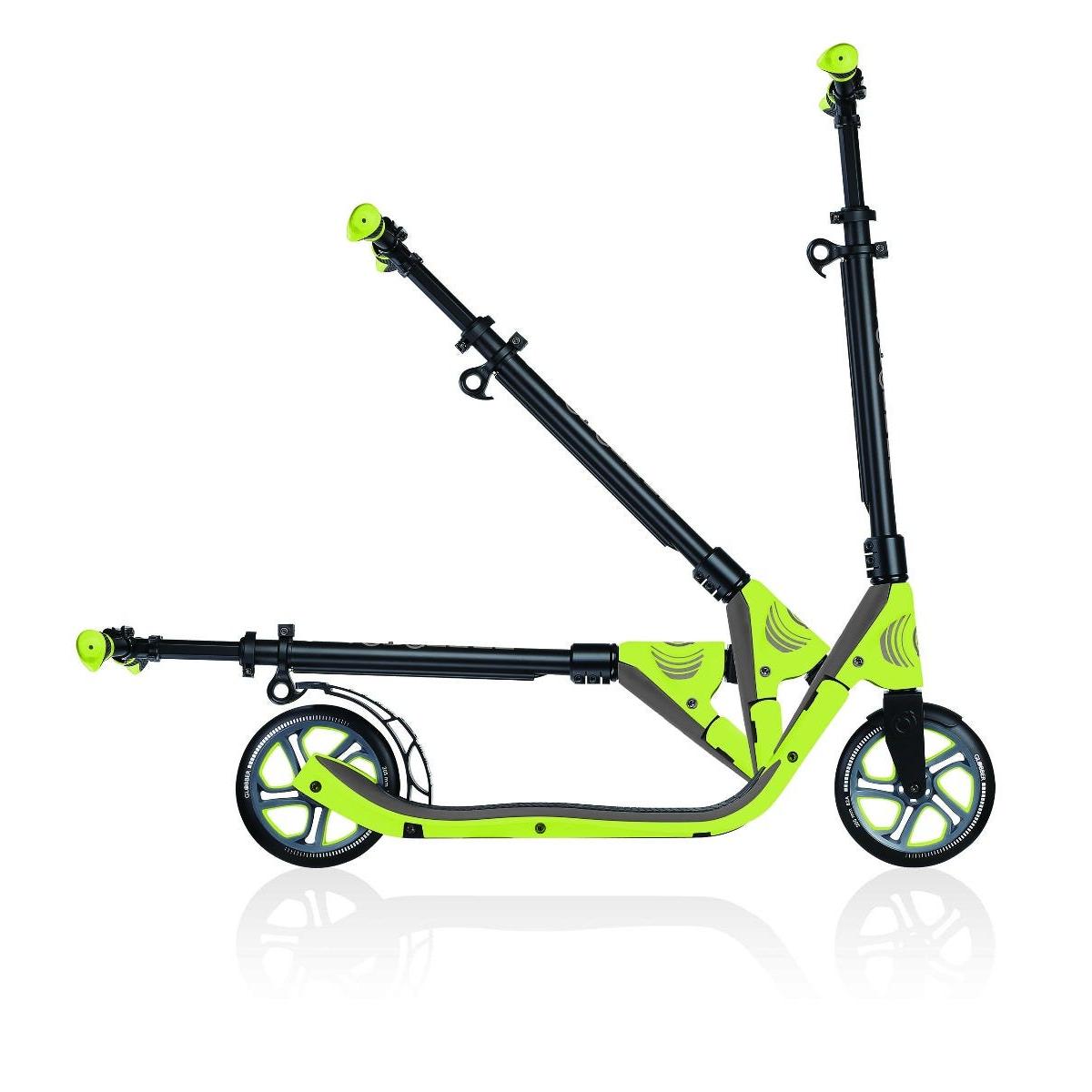 Globber One NL 205 Scooter Lime Green/Dark Grey
