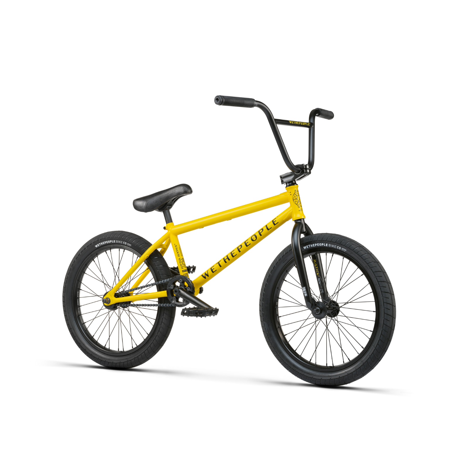 WTP Justice 20.75'' BMX Bike Taxi Yellow
