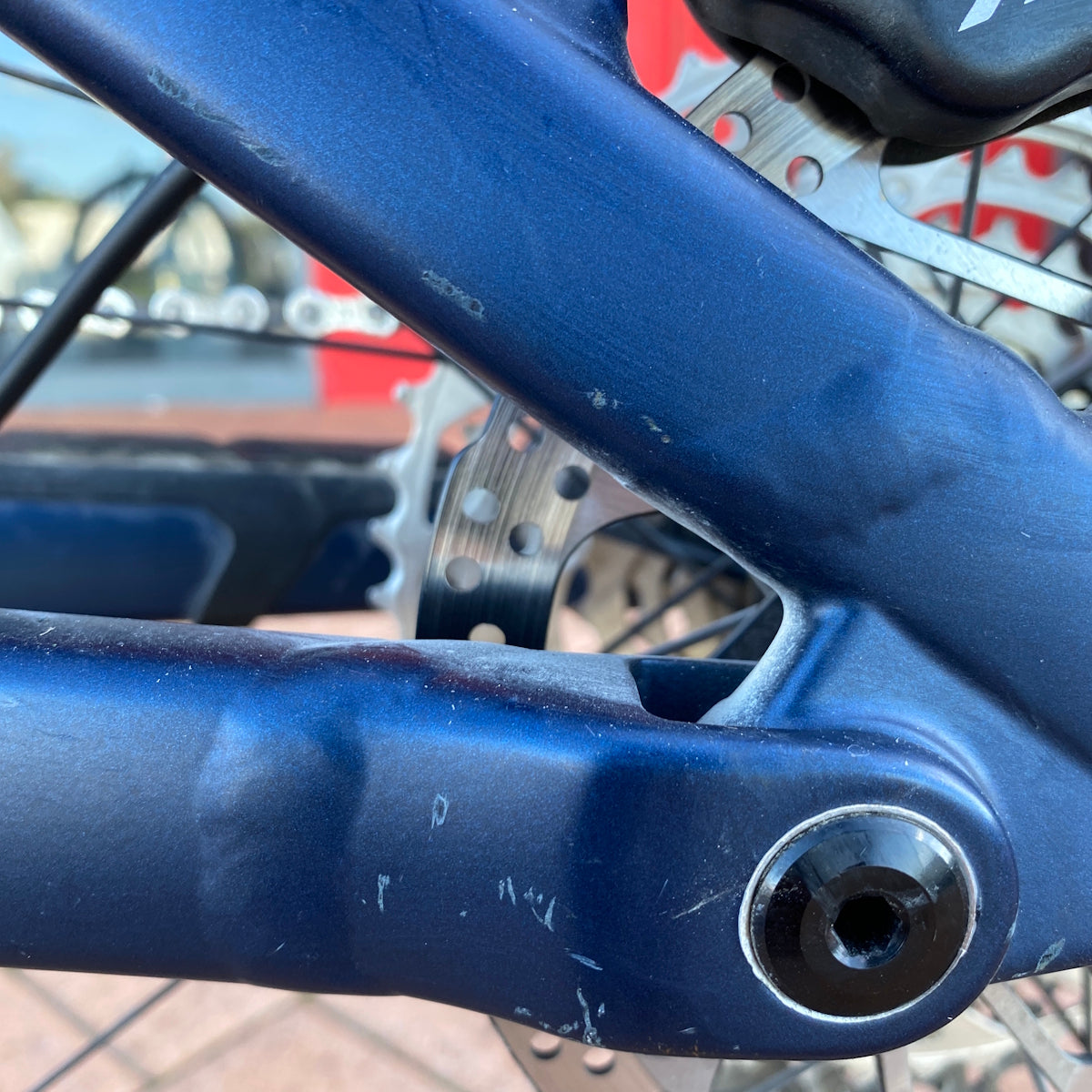 EX-DEMO Norco Fluid VLT C3 140 Dual Suspension Mountain Bike Blue (Large)
