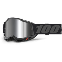 100% Accuri 2 Goggles Black - Mirror Silver