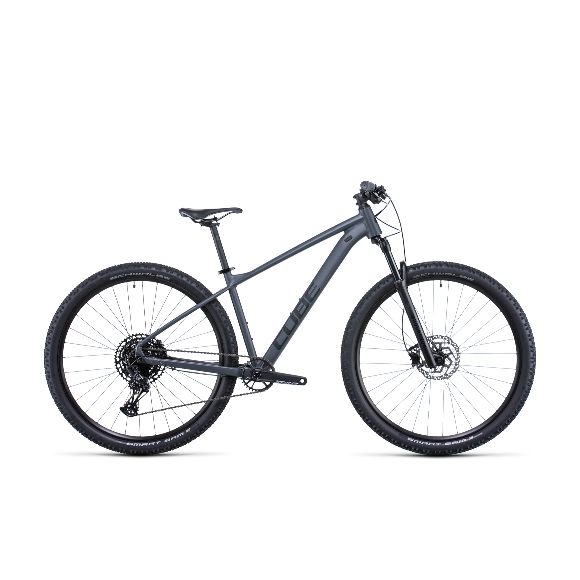 Cube Acid Hardtail Mountain Bike Grey Pearlgrey