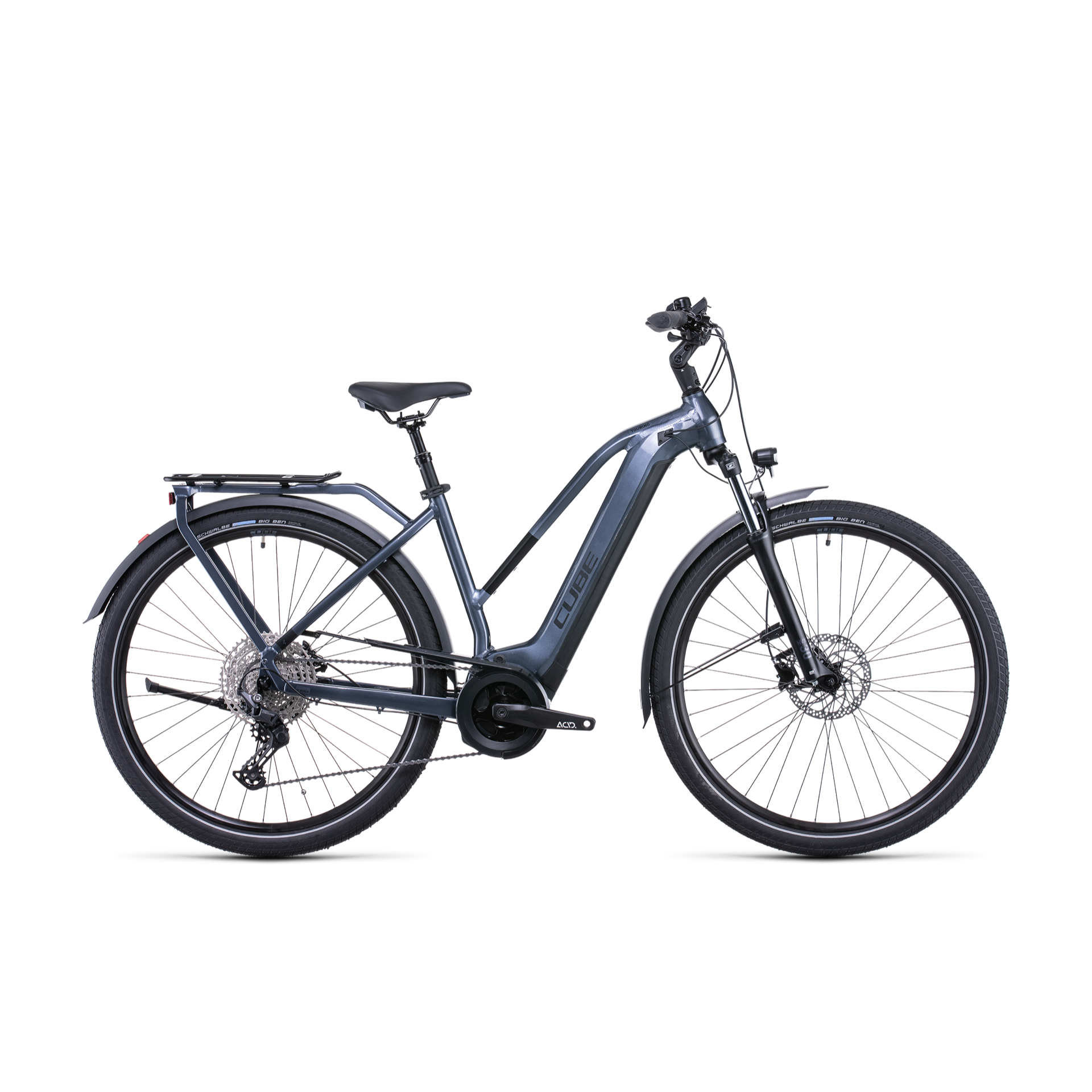 Cube Touring Hybrid Pro 500 Trapeze Hybrid Bike Metallic Grey