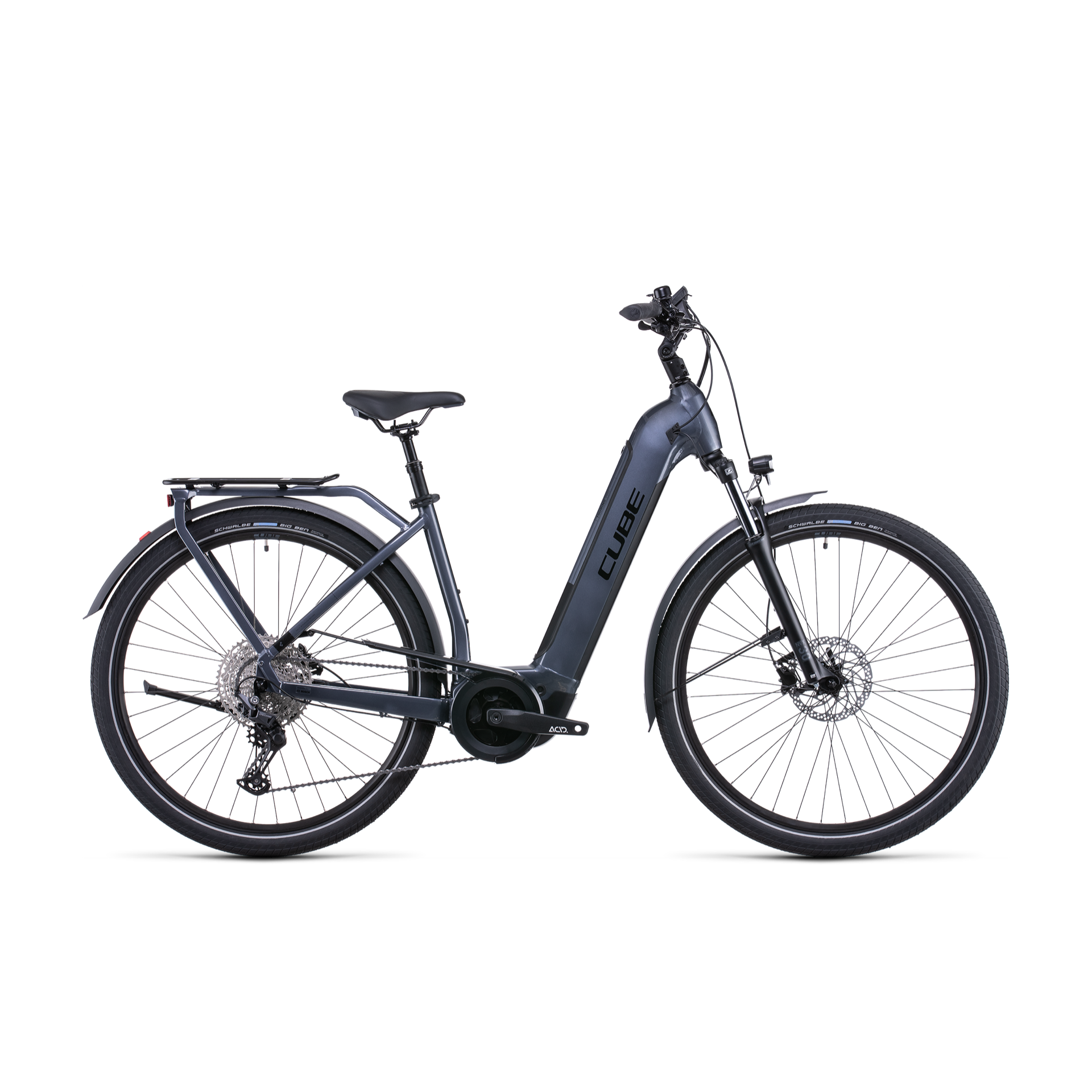 Cube Touring Hybrid Pro 625 EasyEntry Hybrid Bike Metallic Grey