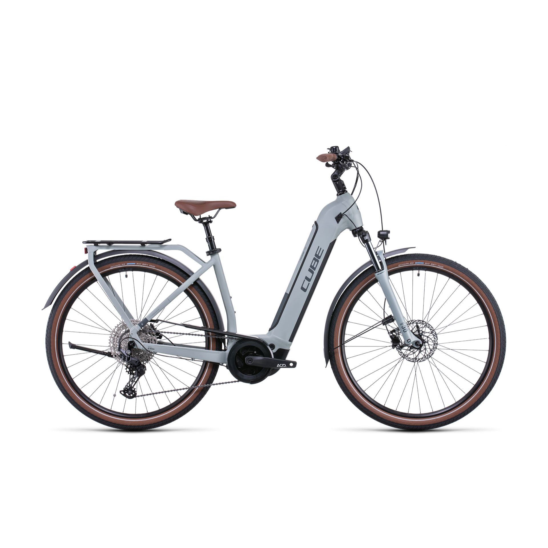Cube Touring Hybrid Pro 625 EasyEntry Hybrid Bike Lunar Grey