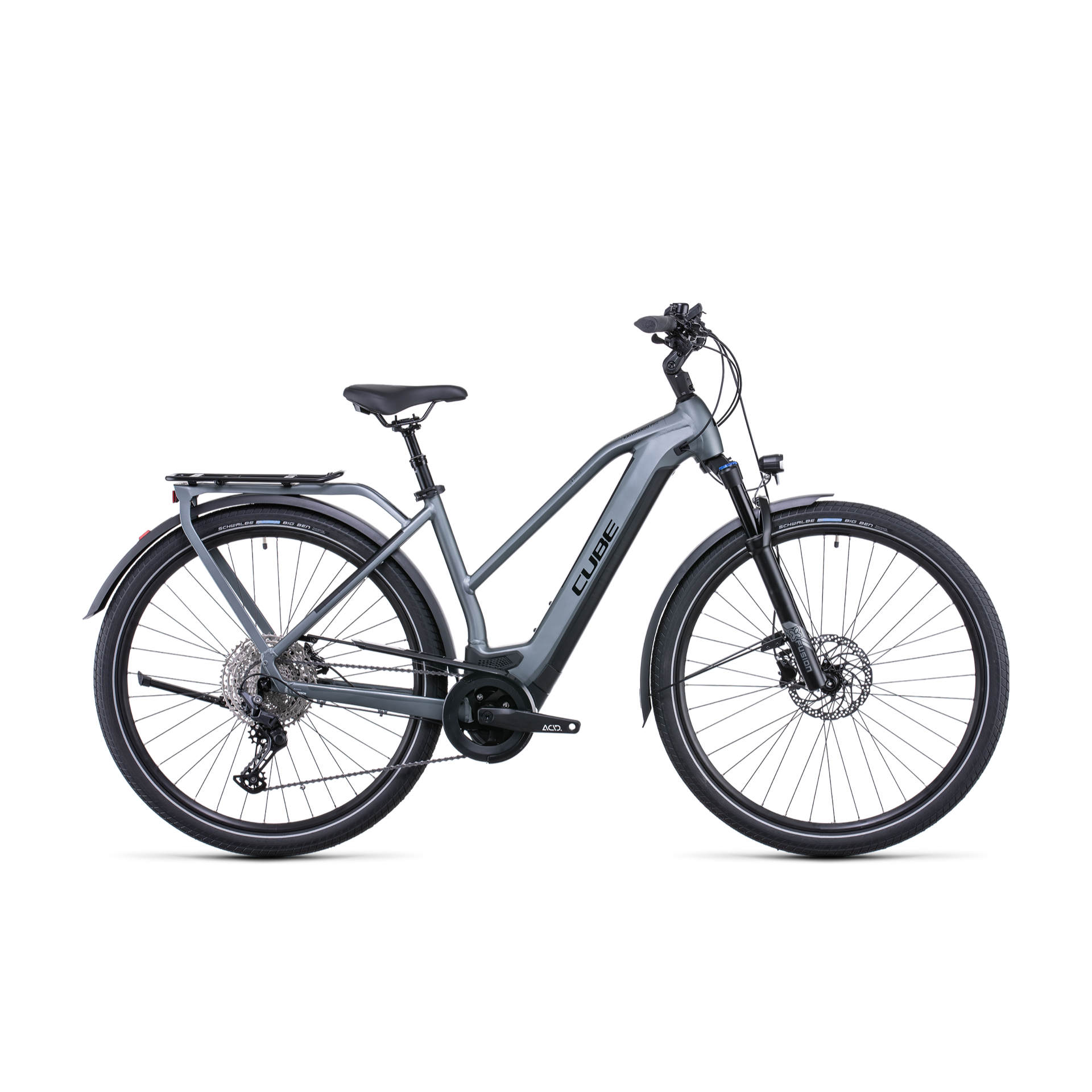 Cube Kathmandu Hybrid Pro 625 Trapeze Hybrid Bike Flash Grey