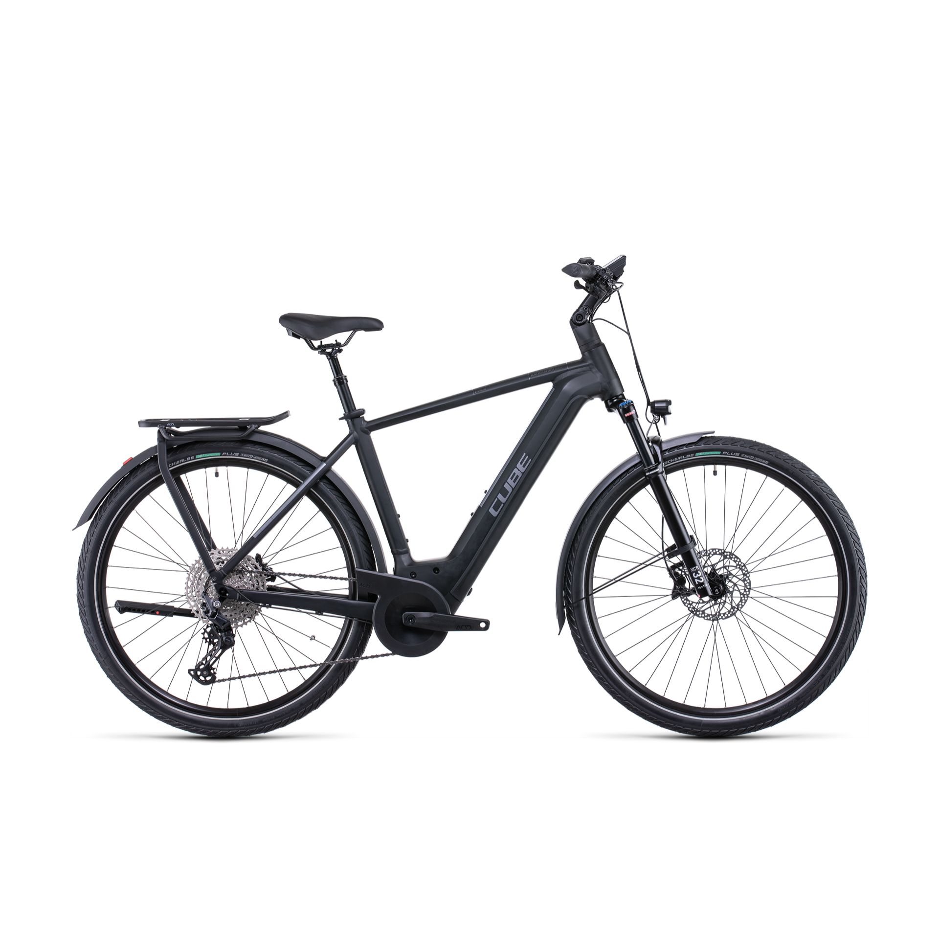 Cube Kathmandu Hybrid EXC 750 Hybrid Bike Black 'n' Silver