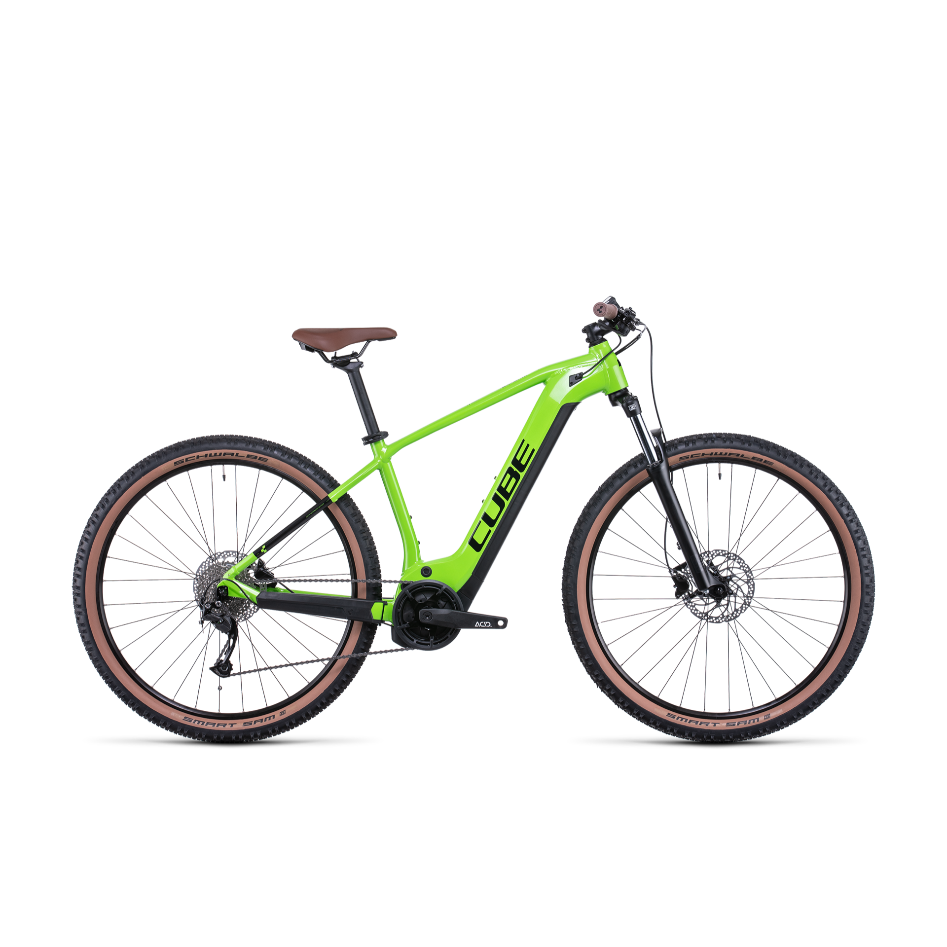 Cube Reaction Hybrid Performance 500 Electric Mountain Bike Shinyapple