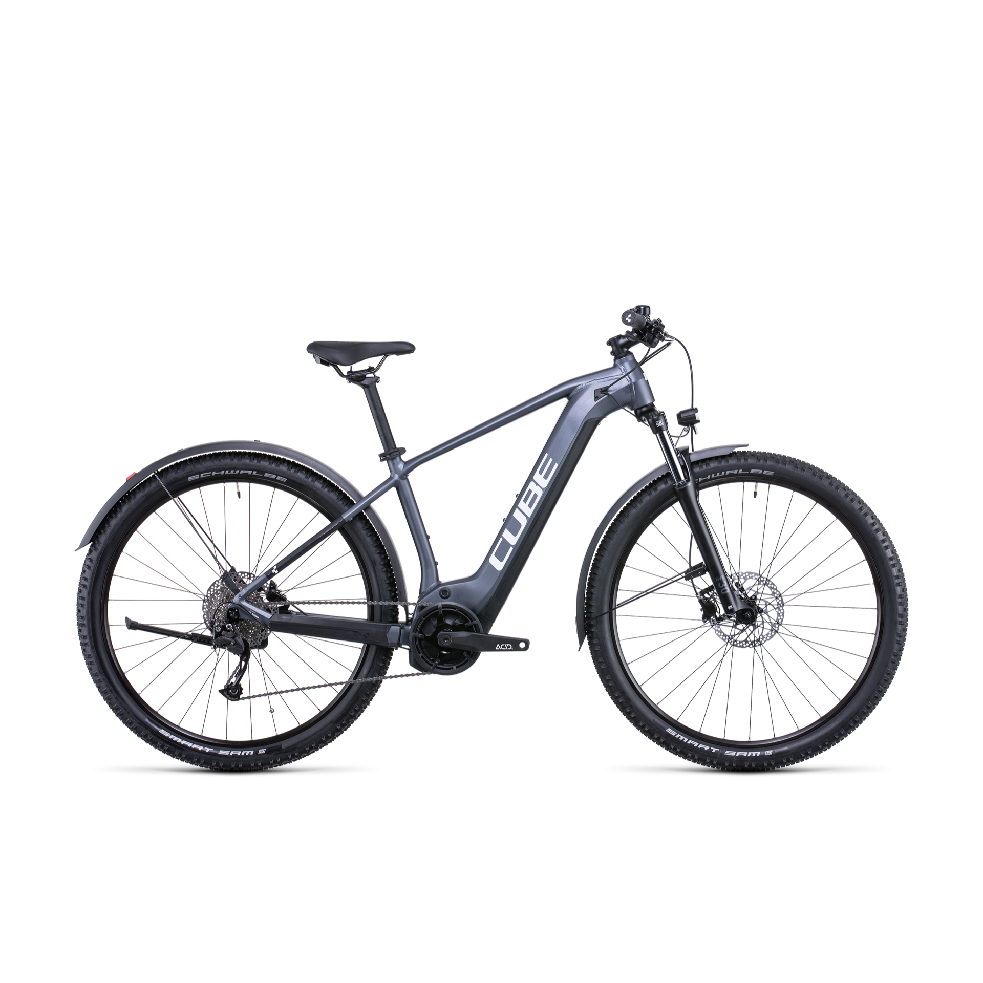 Cube Reaction Hybrid Performance 500 AllRoad Electric Mountain Bike Grey