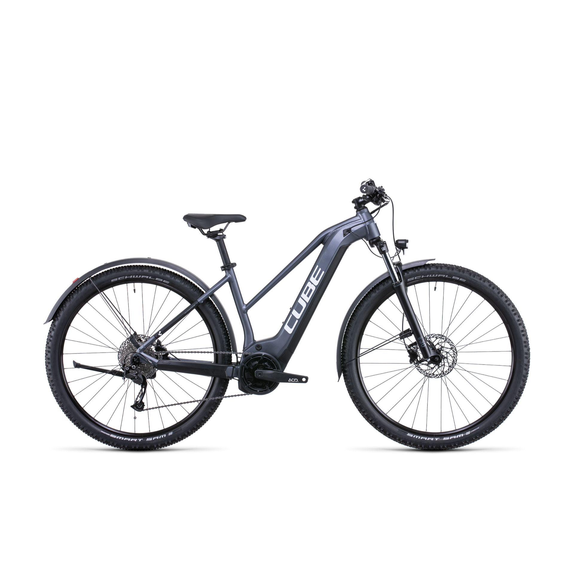 Cube Reaction Hybrid Performance 500 TP AllRoad Electric Mountain Bike Grey