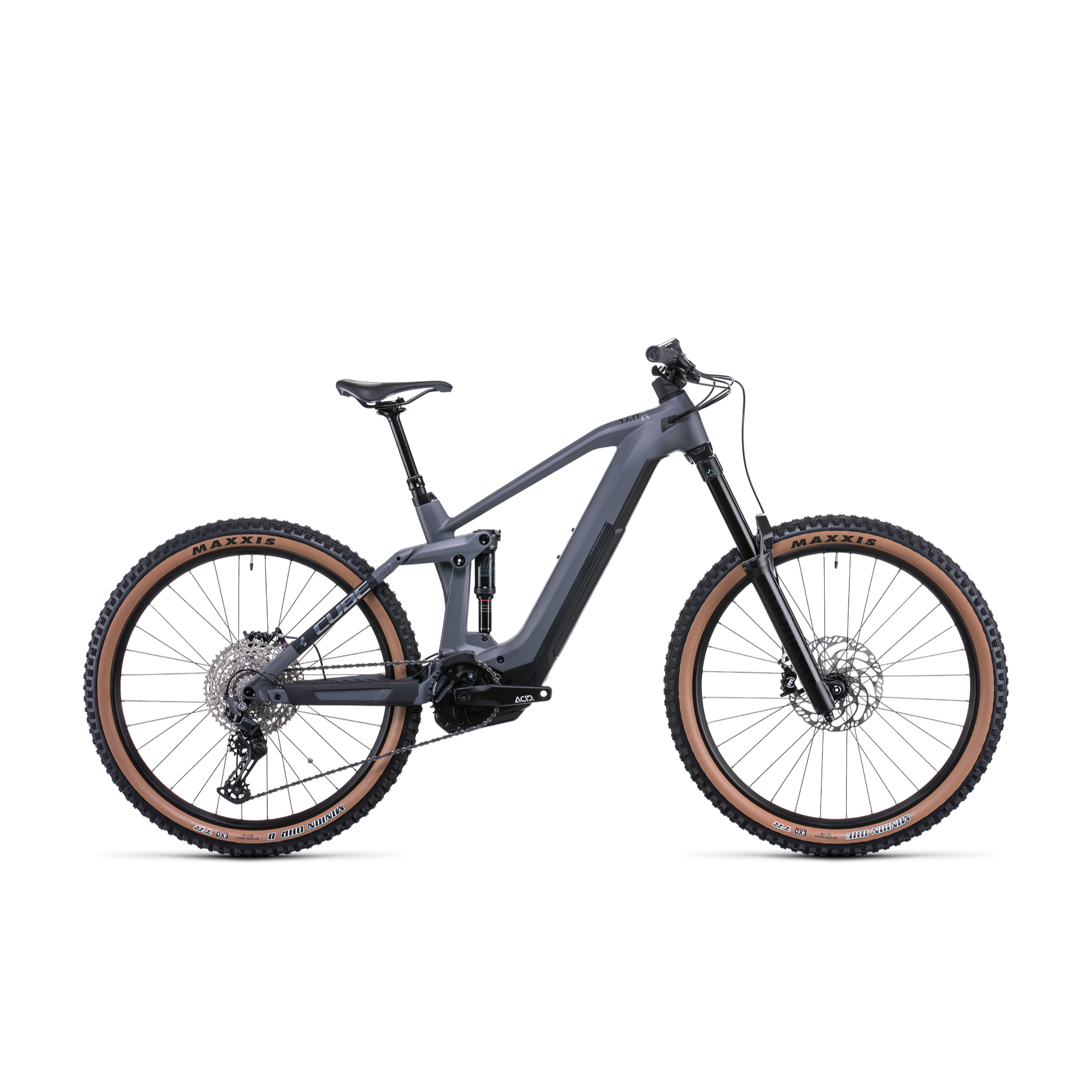Cube Stereo Hybrid 160 HPC Race 625 Dual Suspension Mountain Bike 27.5" Grey