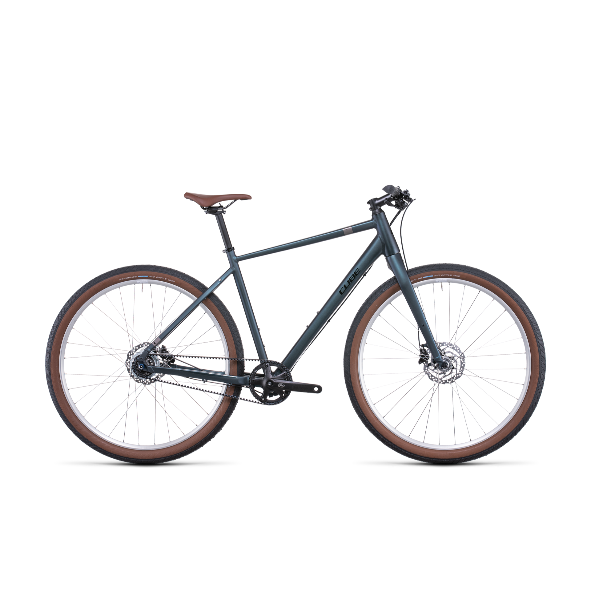 Cube Hyde Pro Hybrid Bike Deep Blue 'n' Silver