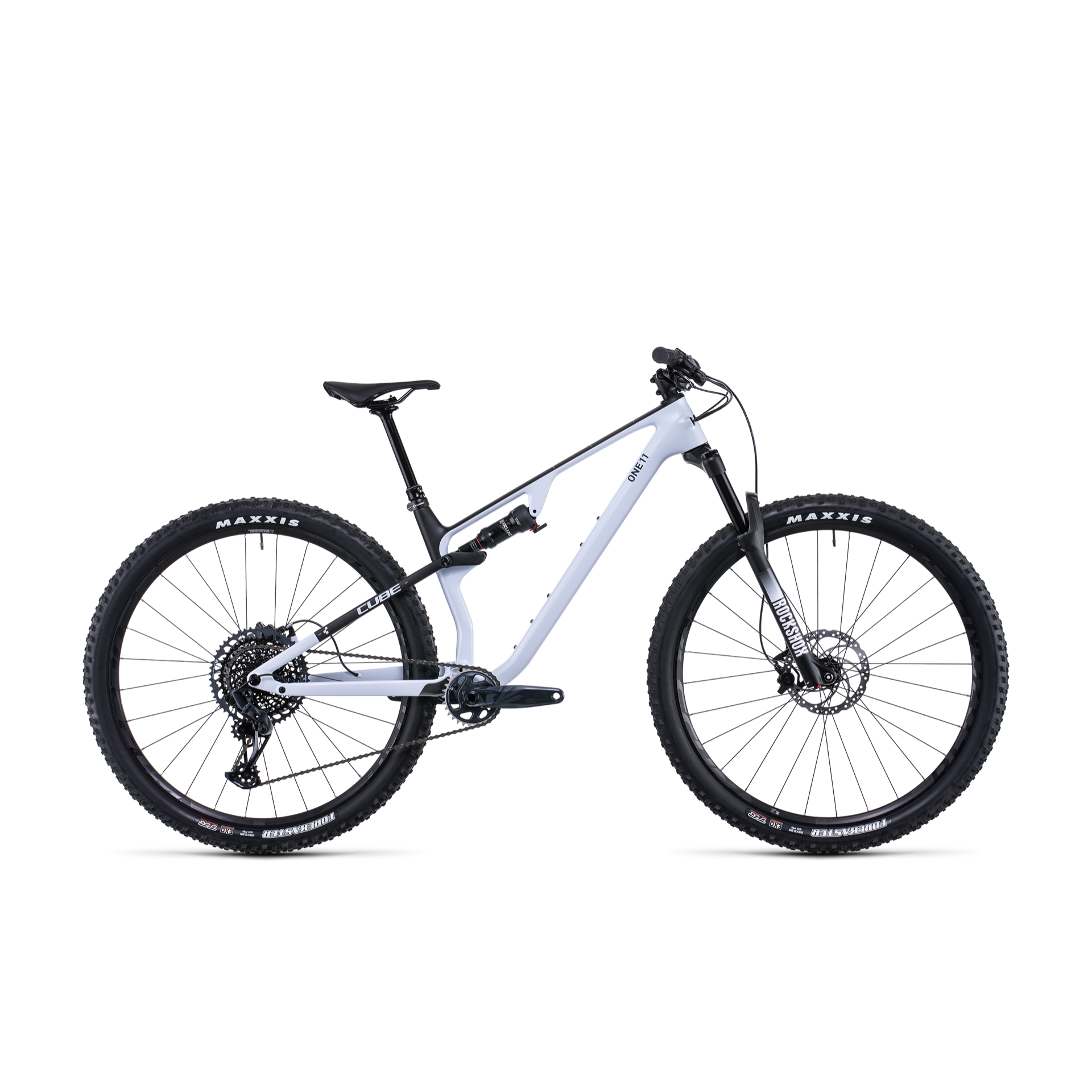Cube AMS ONE11 C:68X Pro XC Mountain Bike Flash White 'n' Carbon