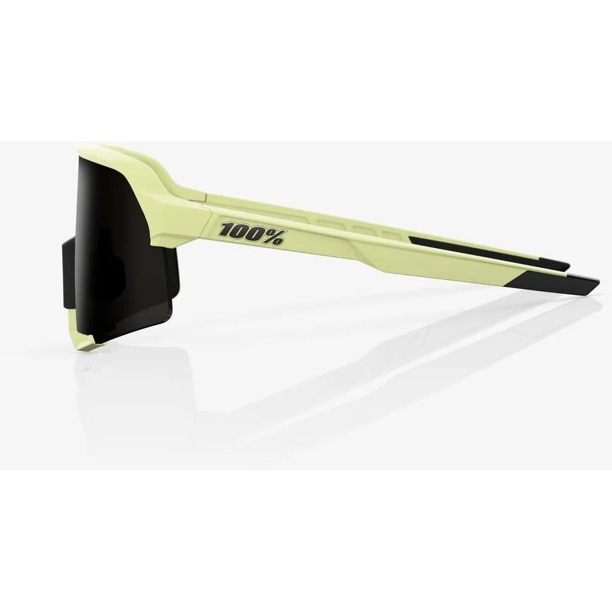 100% S3 Sunglasses Soft Tact Glow - Smoke Lens