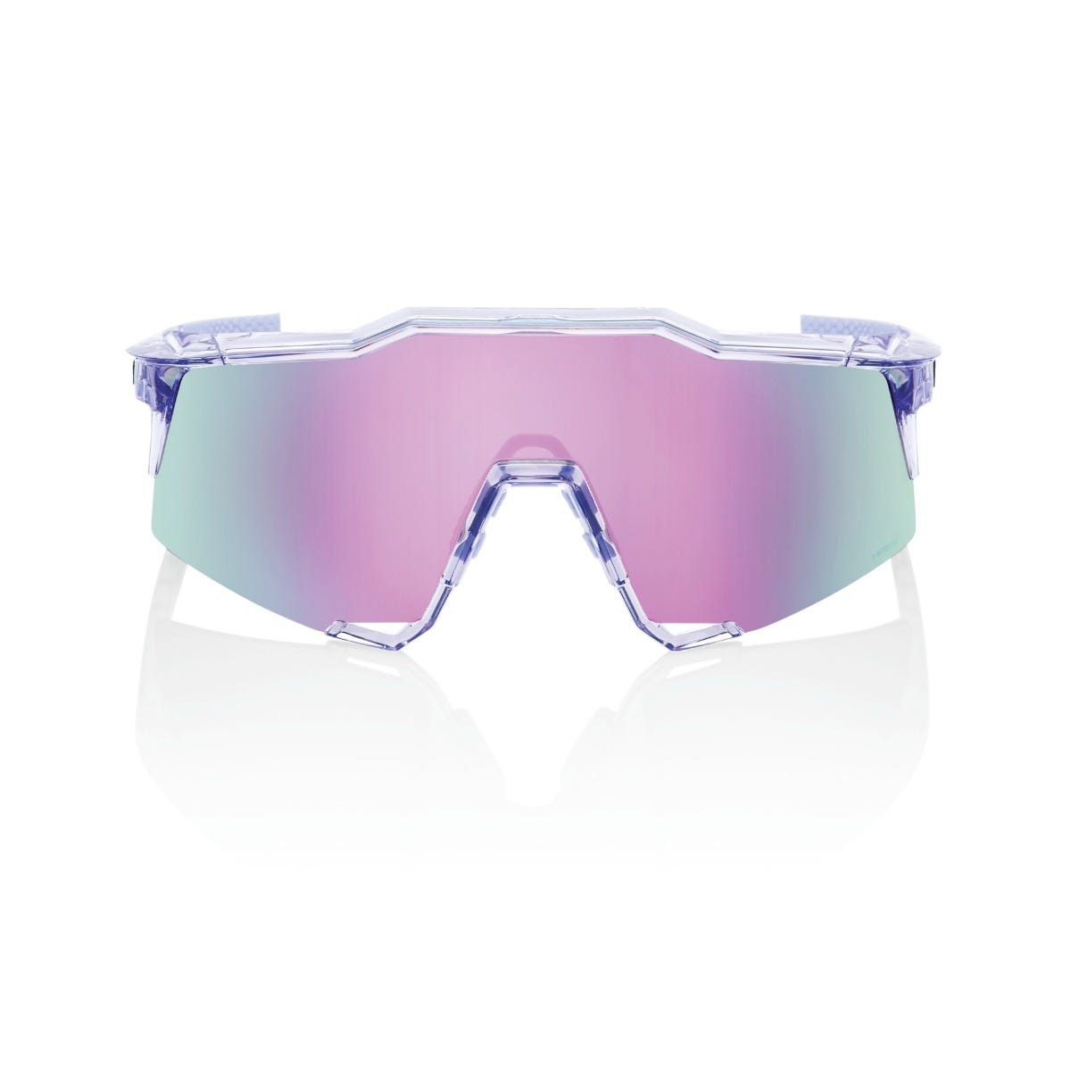 100% Speedcraft Sunglasses Translucent with HiPER Lavender Lens