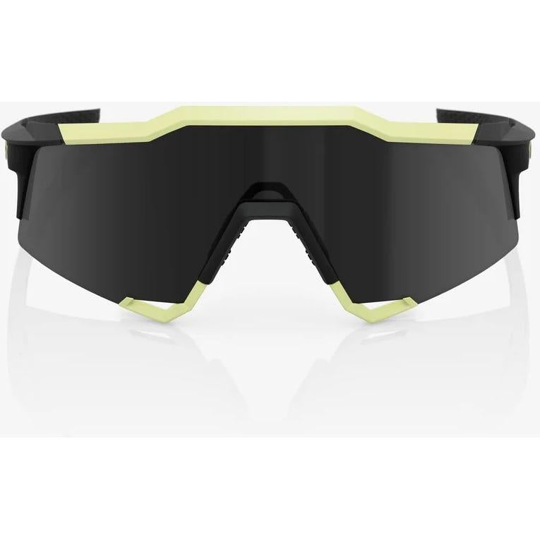 100% Speedcraft Sunglasses Soft Tact Glow - Black Mirror Lens