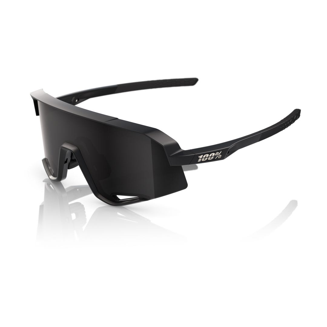 100% Slendale Sunglasses Matte Chalk - Purple Mirror Lens – 99 Bikes