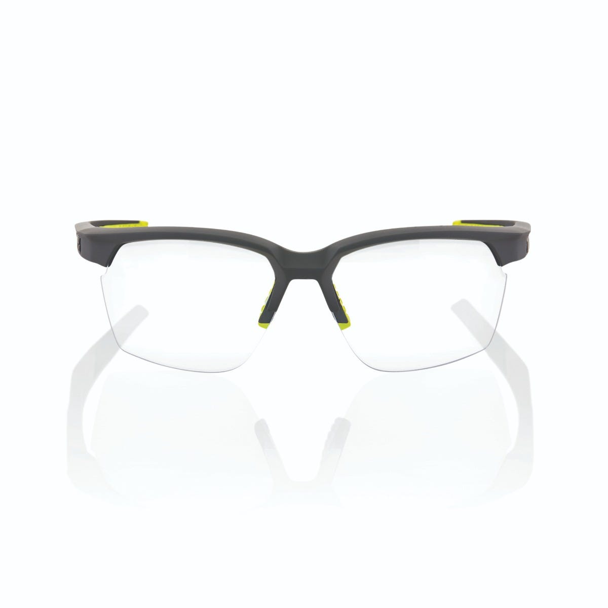 100% Sportcoupe Soft Tact Cool Grey with Photochromic Lens