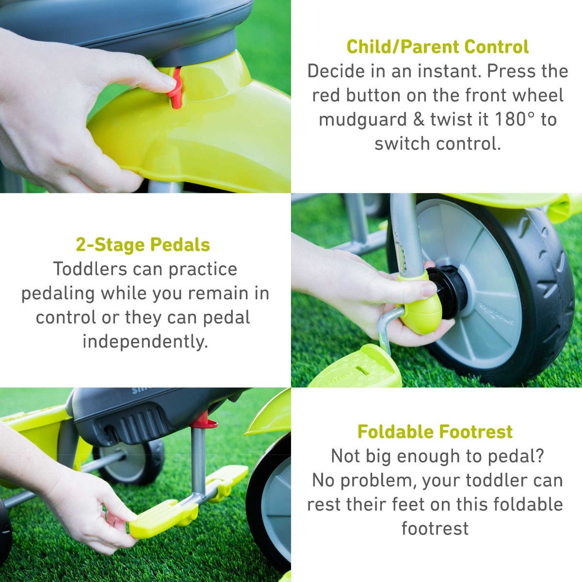 SmartTrike Carnival 3in1 Tricycle Green