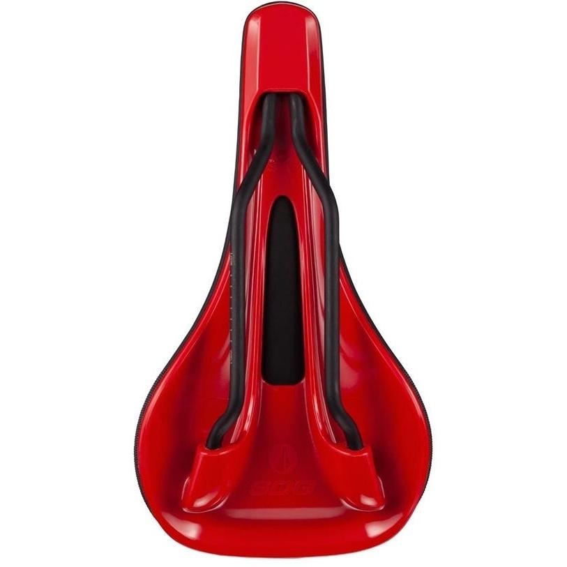 SDG Bel-Air V3 Lux Alloy Performance Saddle Black/Red