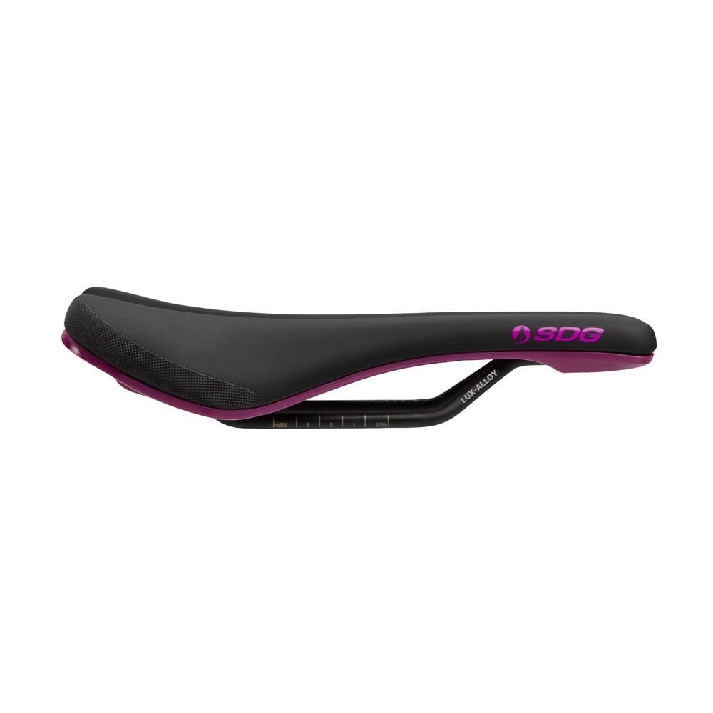 SDG Bel-Air V3 Lux Alloy Performance Saddle Black/Purple