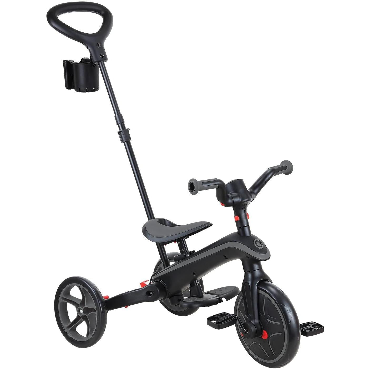 Globber Explorer Foldable 4in1 Kids Trike Black/Grey
