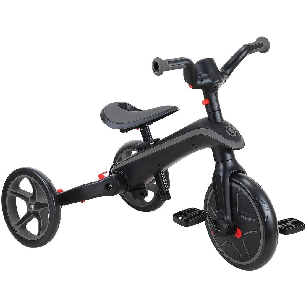 Globber Explorer Foldable 4in1 Kids Trike Black/Grey