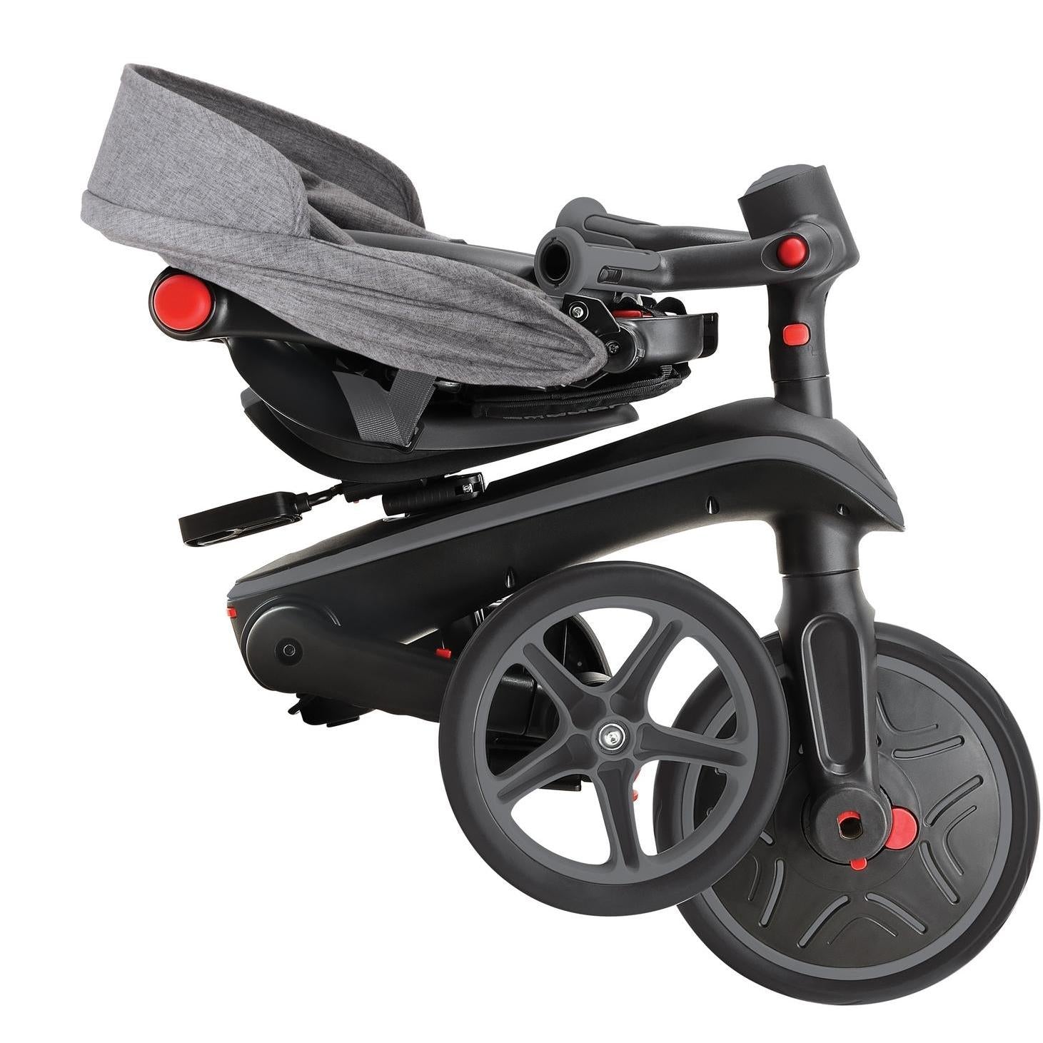 Globber Explorer Foldable 4in1 Kids Trike Black/Grey