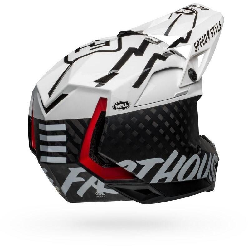 Bell Full-10 Spherical MIPS Full Face MTB Helmet Fasthouse Gloss White/Black