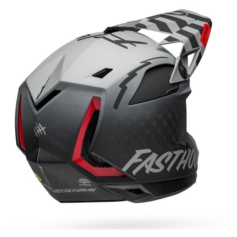 Bell Full-10 Spherical MIPS Full Face MTB Helmet Fasthouse Happy Hour Grey/Black
