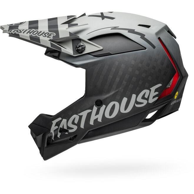 Bell Full-10 Spherical MIPS Full Face MTB Helmet Fasthouse Happy Hour Grey/Black