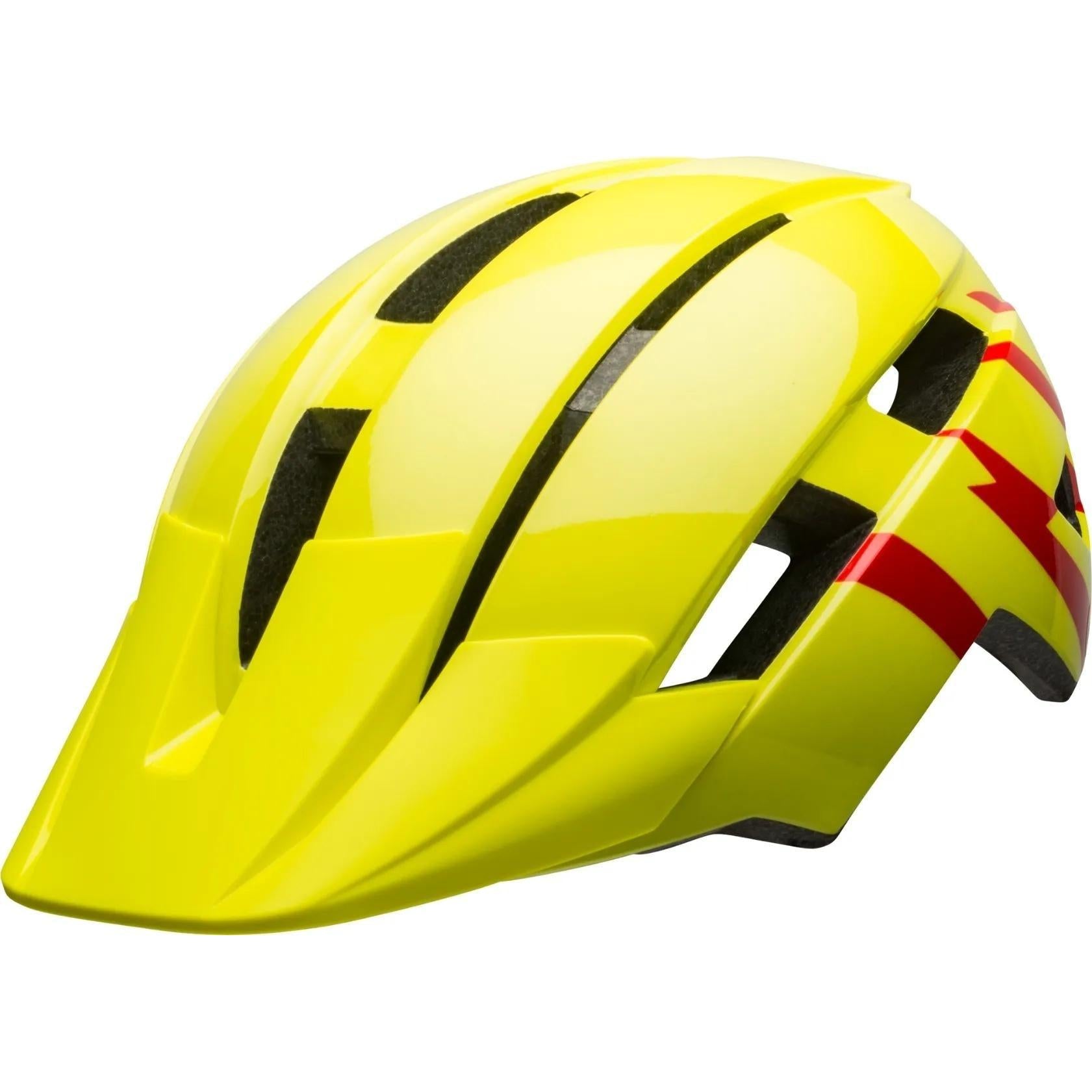 Bell Sidetrack II Kids Helmet Hi-Viz/Red
