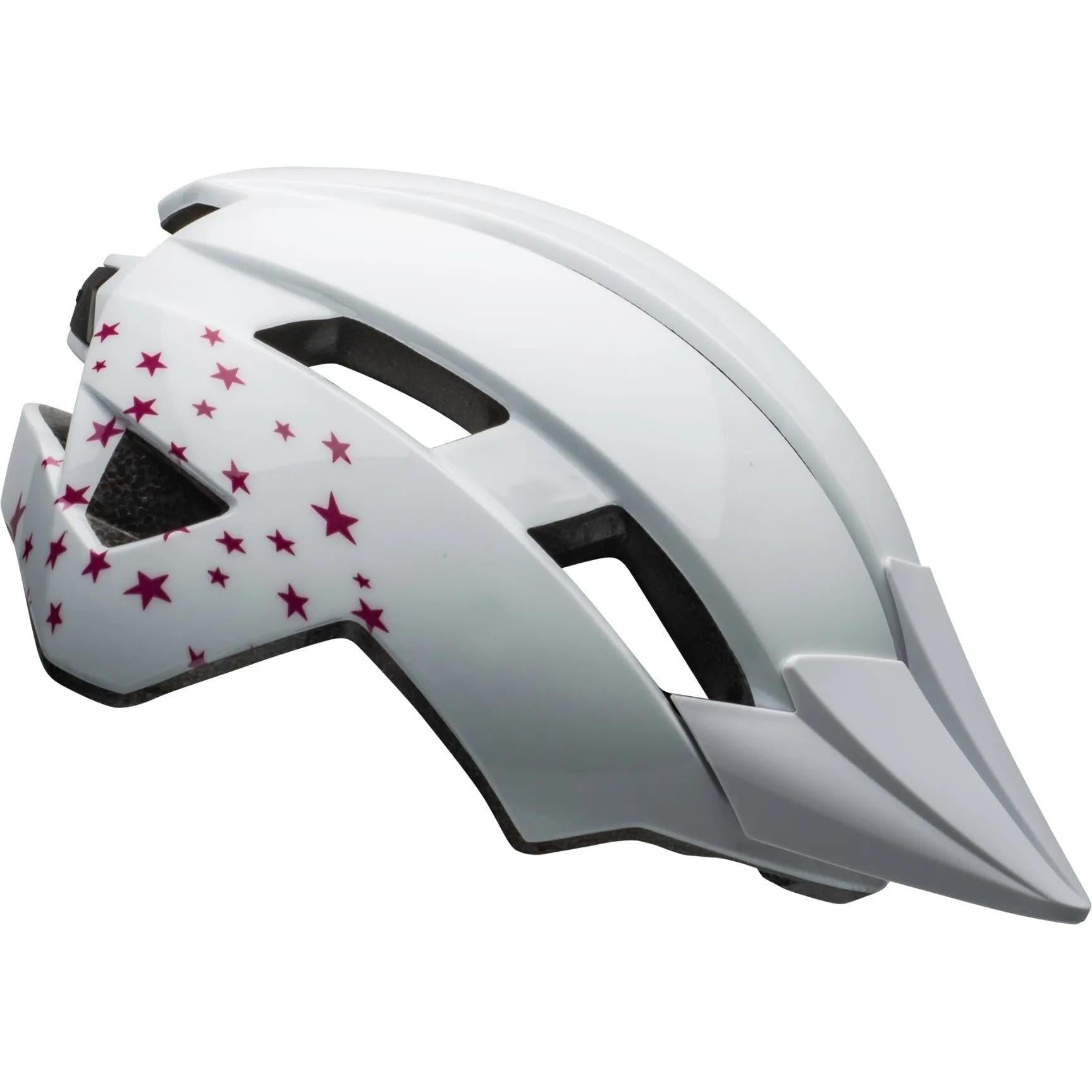 Bell Sidetrack II Kids Helmet White/Stars