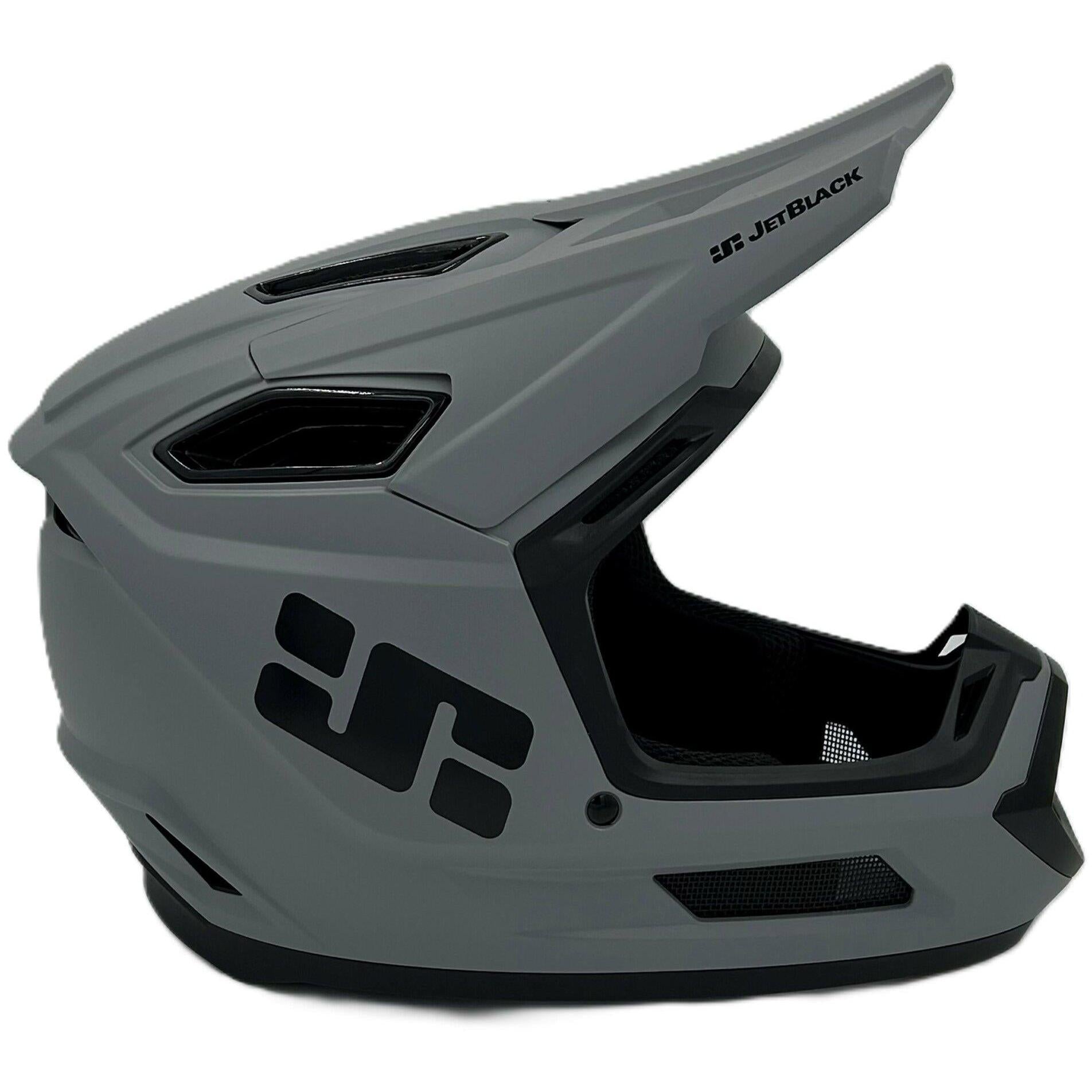 Jetblack Pro Fullface MTB Helmet Grey