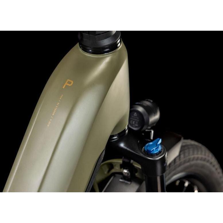 Cube Kathmandu Hybrid Pro 800 Easy-Entry Electric Hybrid Bike Dusty Olive'n'Gold