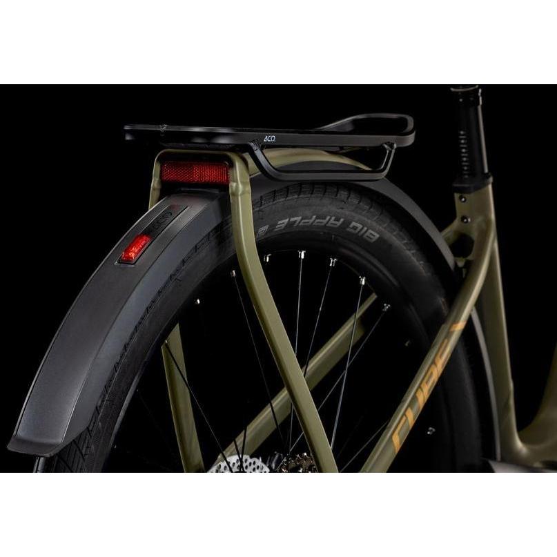 Cube Kathmandu Hybrid Pro 800 Easy-Entry Electric Hybrid Bike Dusty Olive'n'Gold