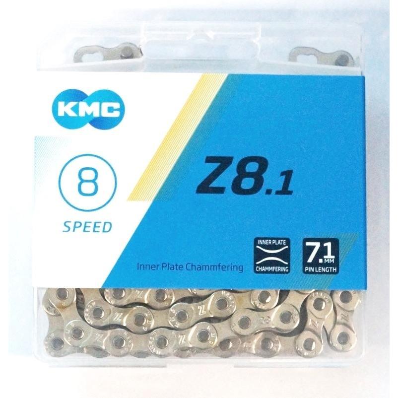 KMC Z8.1 Chain 1/2'' x 3/32'' x 116L, Suitable for 6,7,8 Speed