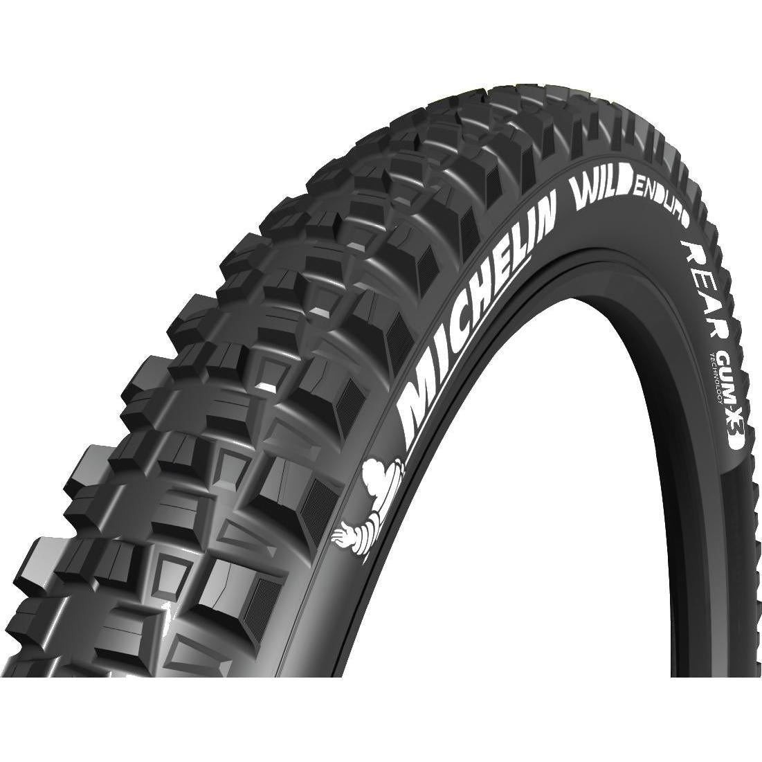 Michelin Wild Enduro Gum-X3D TR Folding MTB Rear Tyre 29 x 2.4''