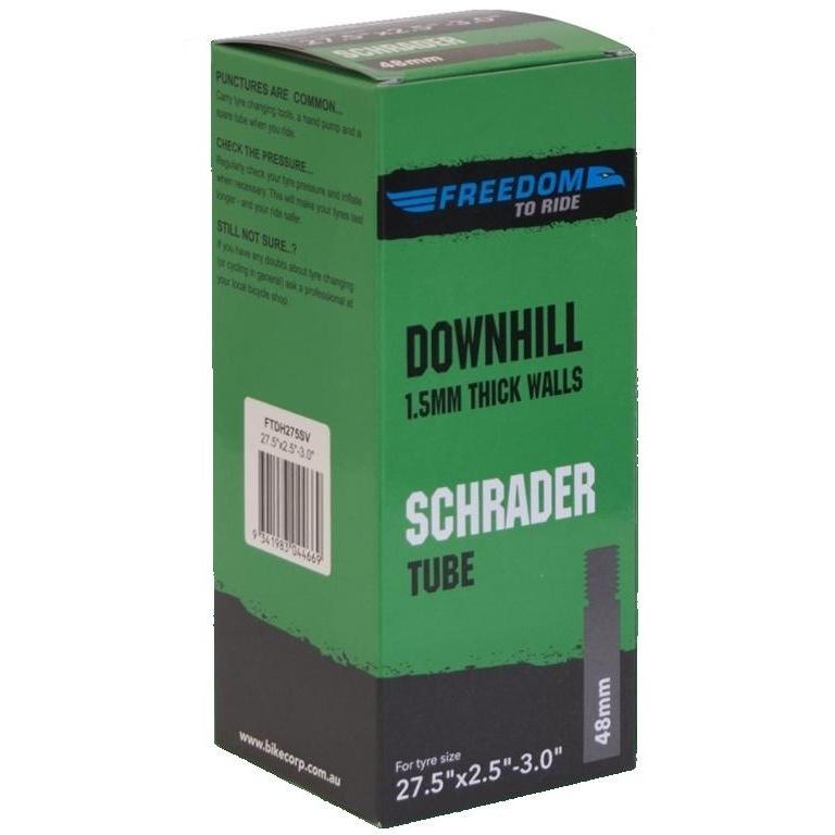 Freedom To Ride Downhill Schrader Valve Tube 27.5 x 2.5-3.0'' 48mm