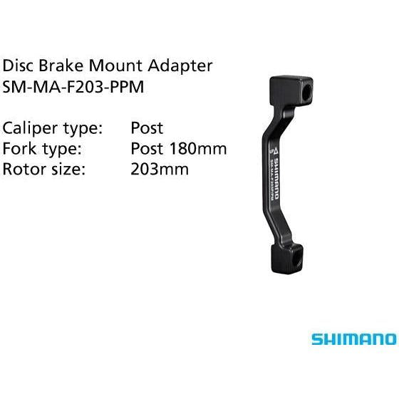 Shimano SM-MA-F203-PPM Dsic Brake Mount Adapter 203mm