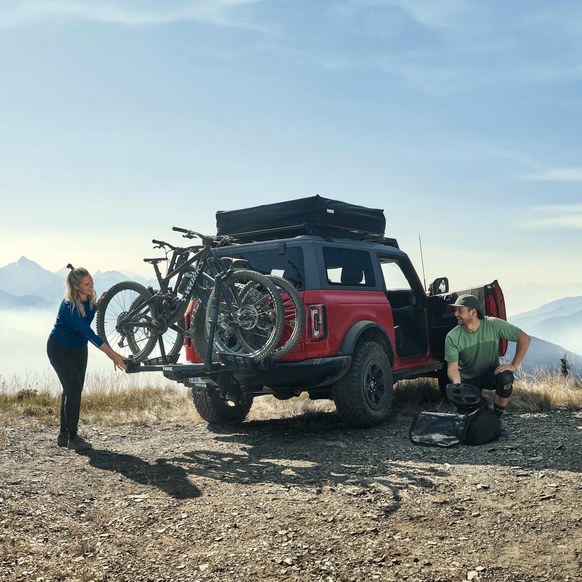 Thule T2 Pro XTR Platform 2 Bike Hitch Rack Black