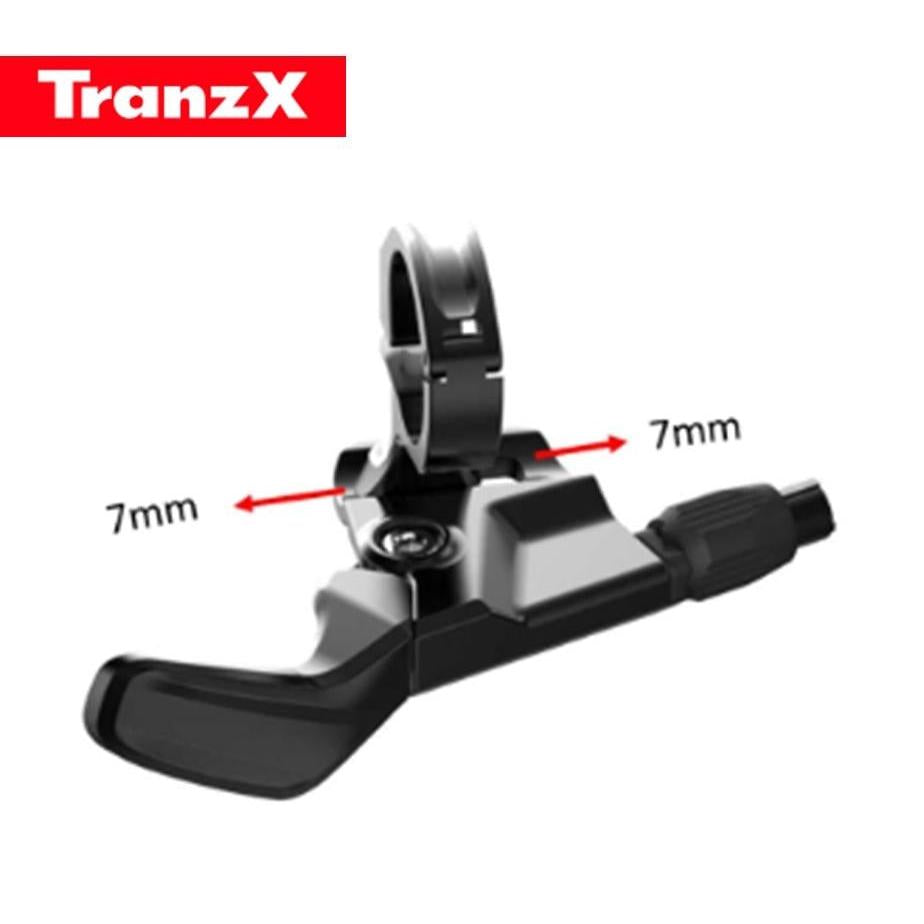TranzX Multi Position Ergonomic Dropper Lever 22.2mm Clamp