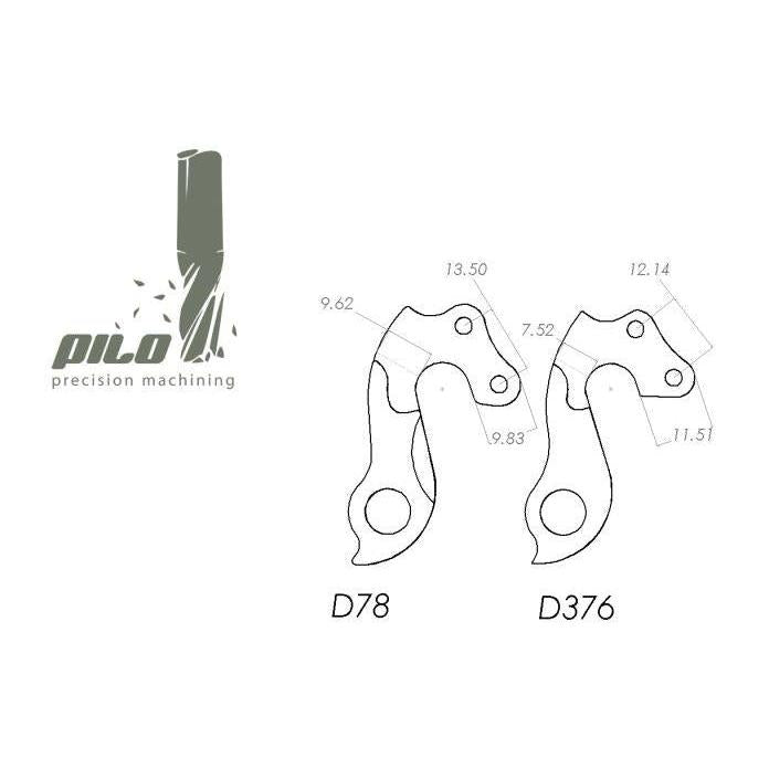Pilo Derailleur Hanger - D78 - Speeder