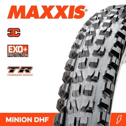Maxxis Minion DHR II TLR Folding MTB Tyre 60TPI 27.5 x 2.40''