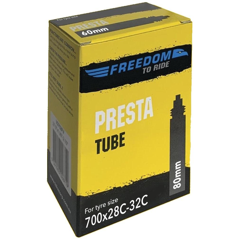 Freedom Presta Valve Tube 700 x 28-32c 80mm